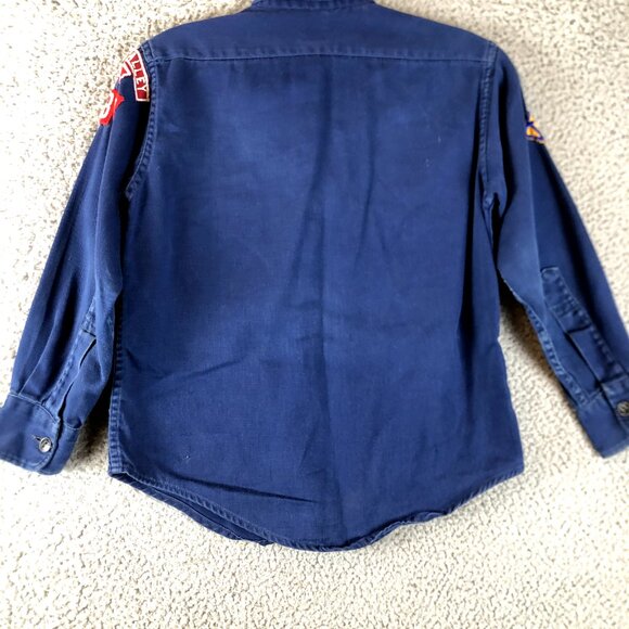 Vintage 1960's Cub Scout Uniform Shirt Sanforized - Picture 2 of 5